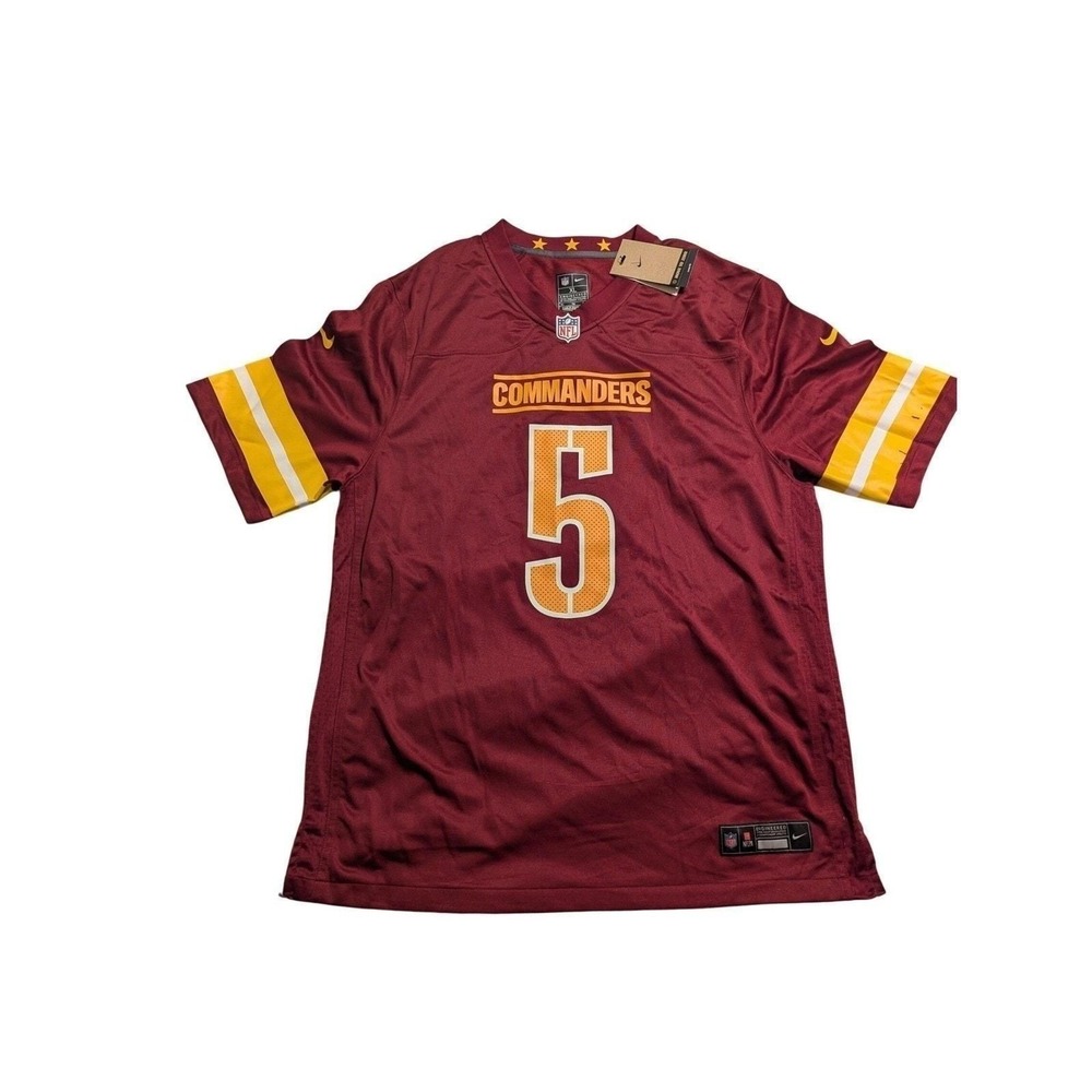 NWT Nike Jayden Daniels Washington Commanders NFL Jersey Mens 2XL Burgundy 5
